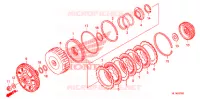 EMBRAYAGE (BAS) pour Honda BIG RED 700 de 2012