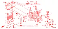 RADIATEUR D'HUILE pour Honda BIG RED 700 de 2012