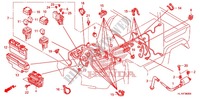 FAISCEAU DES FILS pour Honda BIG RED 700 de 2012