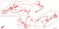 CLIGNOTANT pour Honda BENLY 110 POST OFFICE de 2016