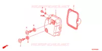 COUVRE CULASSE pour Honda BENLY 110 POST OFFICE de 2016