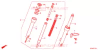 FOURCHE pour Honda BENLY 50 PRO de 2014