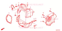 OUIES DE RADIATEUR pour Honda BENLY 50 PRO de 2014
