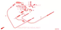 PEDALE DE FREIN pour Honda BENLY 50 PRO de 2014
