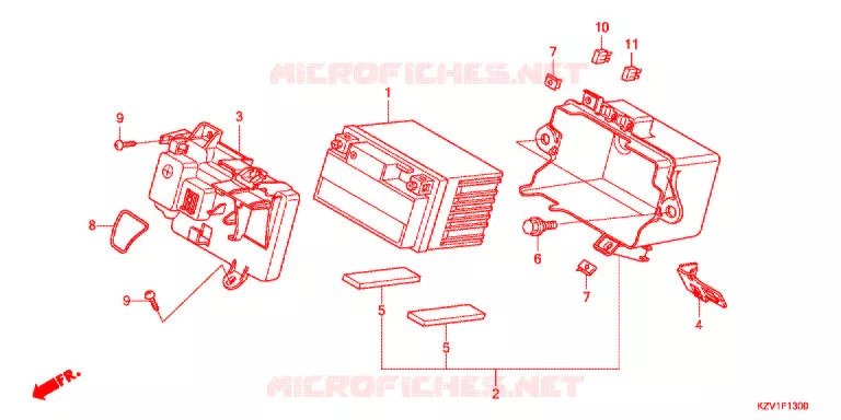 BATTERIE Honda MOTO 110 CUB 2015  NBC110C