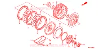 EMBRAYAGE pour Honda SUPER CUB 110 スーパーカブ de 2016