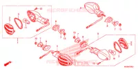 CLIGNOTANT pour Honda NC 700 ABS de 2012