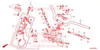 GUIDON   TE DE FOURCHE pour Honda NC 700 ABS de 2012
