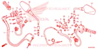 LEVIER DE GUIDON   CABLE   COMMODO pour Honda NC 700 ABS de 2012