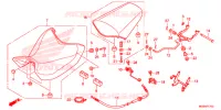 SELLE pour Honda NC 700 ABS de 2012