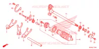 BARILLET DE SELECTION pour Honda NC 700 ABS de 2013
