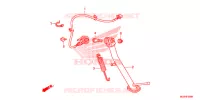 BEQUILLE pour Honda NC 700 X de 2013