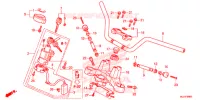 GUIDON   TE DE FOURCHE pour Honda NC 700 X de 2014