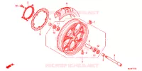 ROUE AVANT pour Honda NC 700 X de 2015