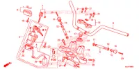 GUIDON   TE DE FOURCHE pour Honda NC 700 X de 2015