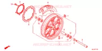 ROUE AVANT pour Honda NC 700 X de 2015