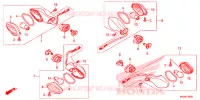 CLIGNOTANT pour Honda NC 700 X de 2016