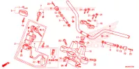 GUIDON   TE DE FOURCHE pour Honda NC 700 X de 2016