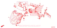 PHARE pour Honda NC 700 X de 2016