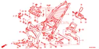 CADRE pour Honda NC 700 X de 2016