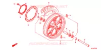 ROUE AVANT pour Honda INTEGRA 750 E-PACKAGE de 2015