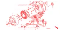 ROTOR   STATOR pour Honda RUCKUS 50 S GRAY de 2009