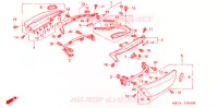 CARENAGE AVANT pour Honda RUNE 1800 VALKYRIE de 2004