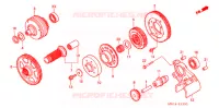 TRANSMISSION PRIMAIRE pour Honda RUNE 1800 VALKYRIE de 2004