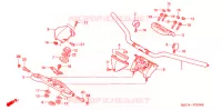 GUIDON   TE DE FOURCHE pour Honda RUNE 1800 VALKYRIE de 2004