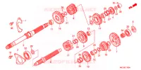 BOITE DE VITESSES pour Honda RUNE 1800 VALKYRIE painted wheels forward handlebar de 2004