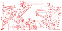 COUVERCLES LATERAUX pour Honda RUNE 1800 VALKYRIE painted wheels forward handlebar de 2004