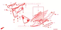CARENAGES INFERIEUR pour Honda 700 DN01 de 2009