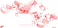 CLIGNOTANT   RETROVISEUR pour Honda 700 DN01 de 2009