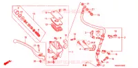 MAITRE CYLINDRE DE FREIN AVANT pour Honda SHADOW 400 de 2007