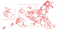 CADRE pour Honda STEED 400 J de 2001