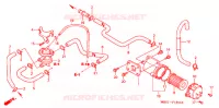 COMMANDE INJECTION D'AIR SOUPAPE pour Honda STEED 400 J de 2001