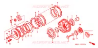 EMBRAYAGE pour Honda STEED 400 J de 2001