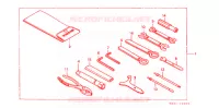 OUTIL pour Honda STEED 400 J de 2001