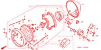 PHARE pour Honda STEED 400 J de 2001