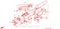 SILENCIEUX D'ECHAPPEMENT pour Honda STEED 400 J de 2001