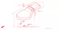 SELLE (NV400CV) pour Honda STEED 400 VCL With speed warning light de 1995