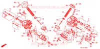 PIECES DE CARBURATEUR pour Honda SHADOW 400 SLASHER de 2003