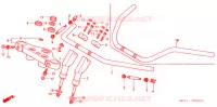 GUIDON   TE DE FOURCHE (1) pour Honda SHADOW 400 SLASHER BLACK de 2006