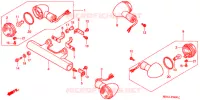 CLIGNOTANT pour Honda SHADOW 750 de 1997