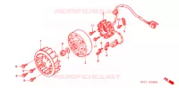ALTERNATEUR pour Honda TODAY 50 de 2004
