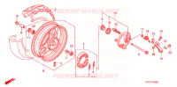 ROUE AVANT pour Honda TODAY 50 de 2004