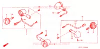 CLIGNOTANT pour Honda TODAY 50 de 2007