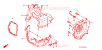 OUIES DE RADIATEUR pour Honda TODAY 50 de 2007