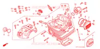 CULASSE pour Honda NX 125 de 1989