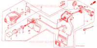 FEU ARRIERE pour Honda NX 125 de 1989
